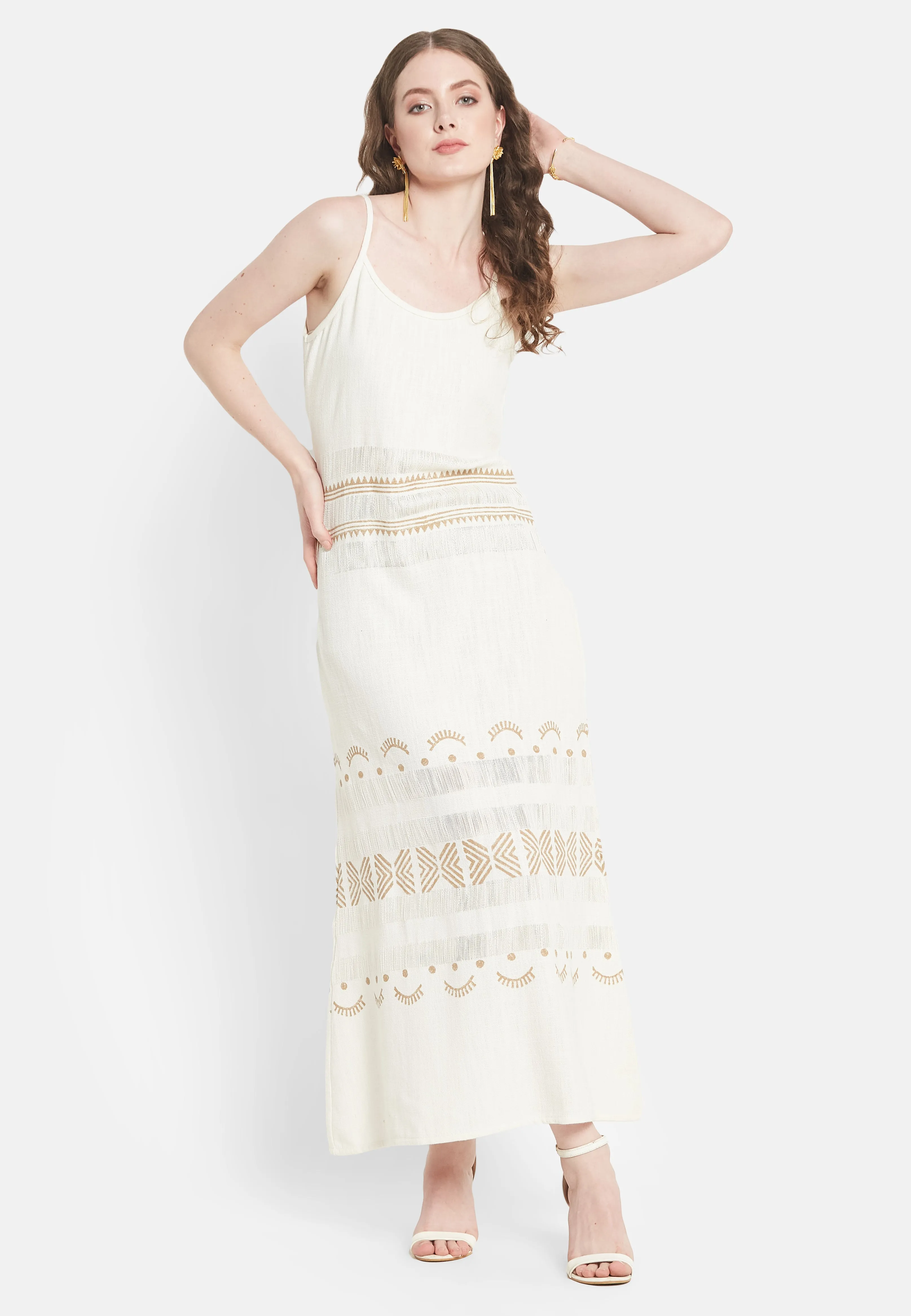 Iris White Dress