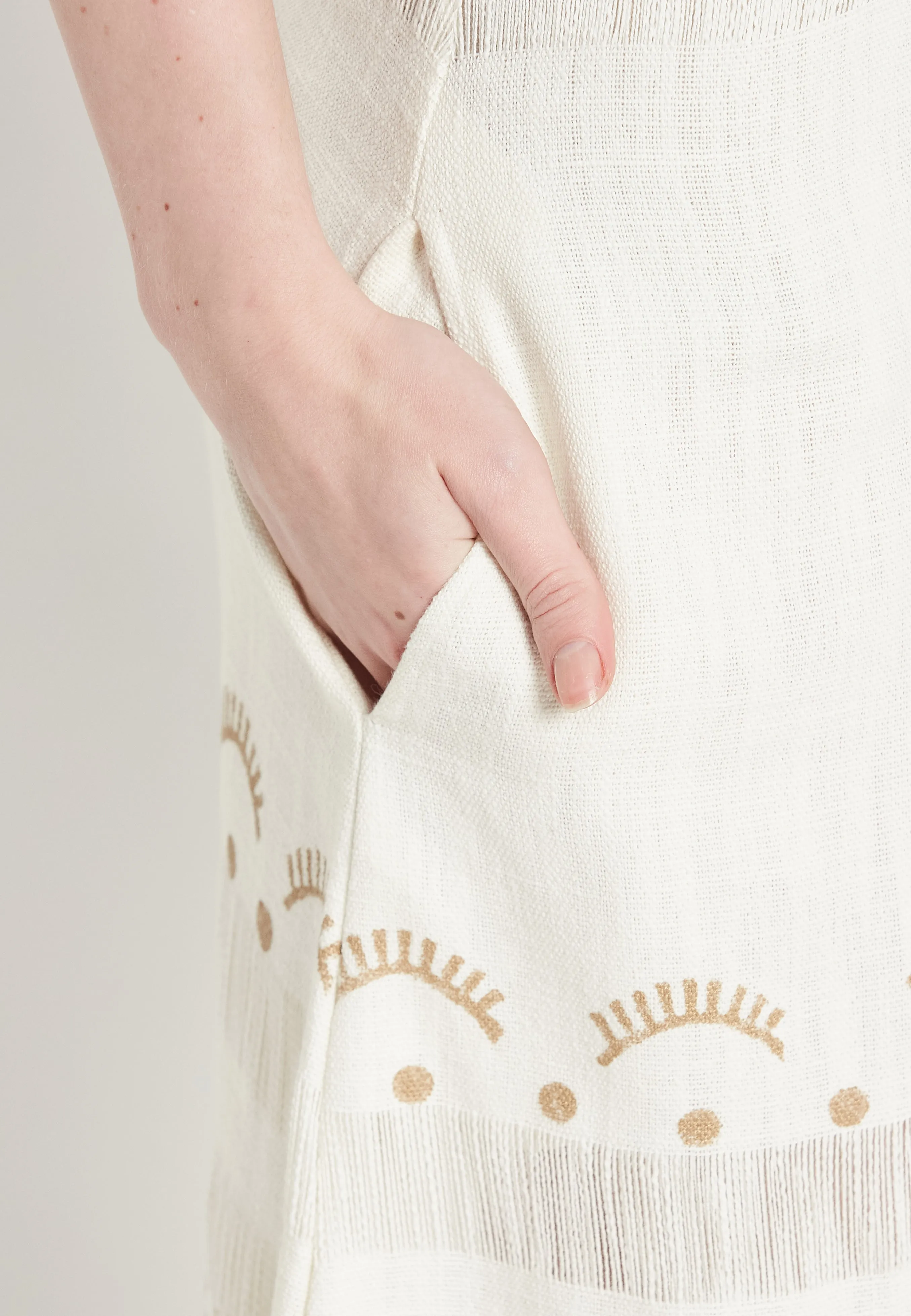 Iris White Dress