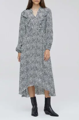 Ivory Frill Dress