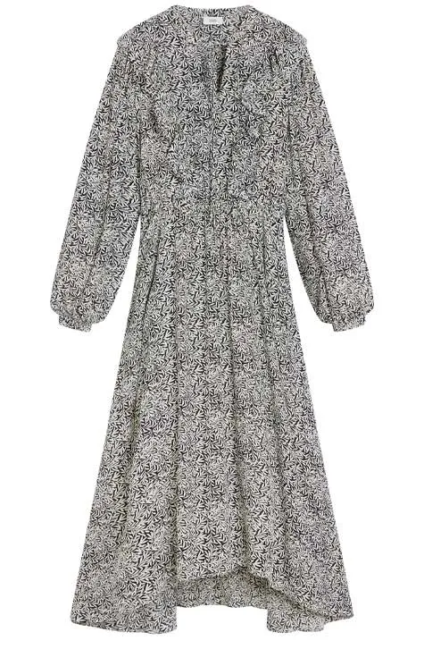Ivory Frill Dress