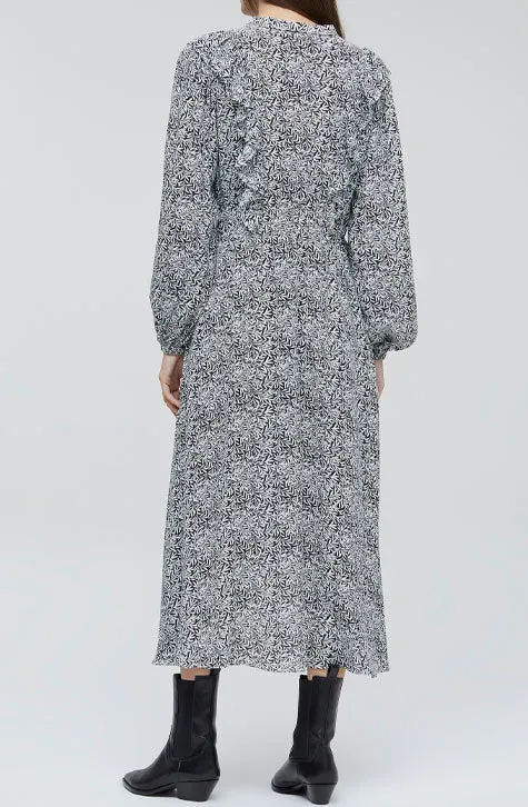 Ivory Frill Dress