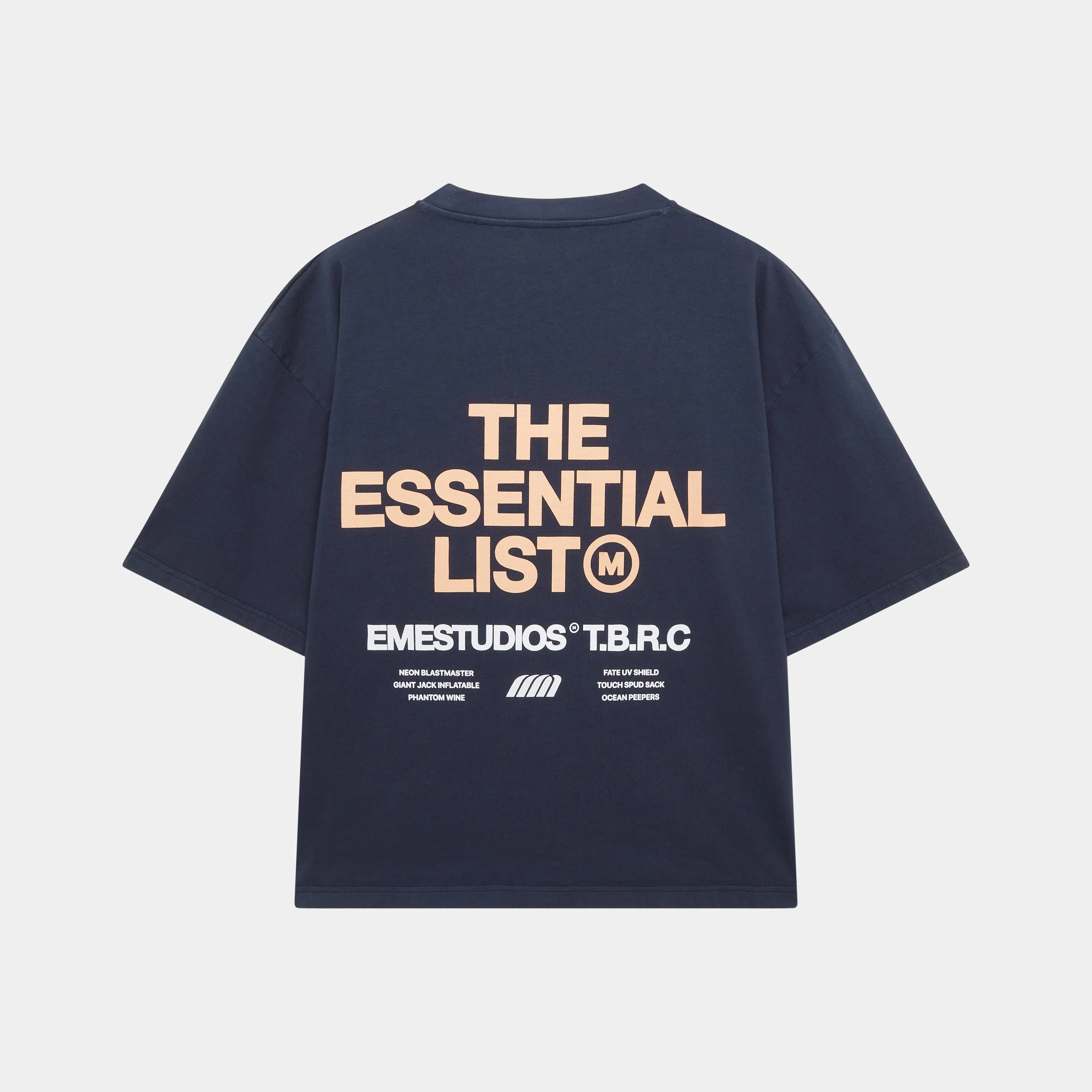 List Navy Oversized Tee