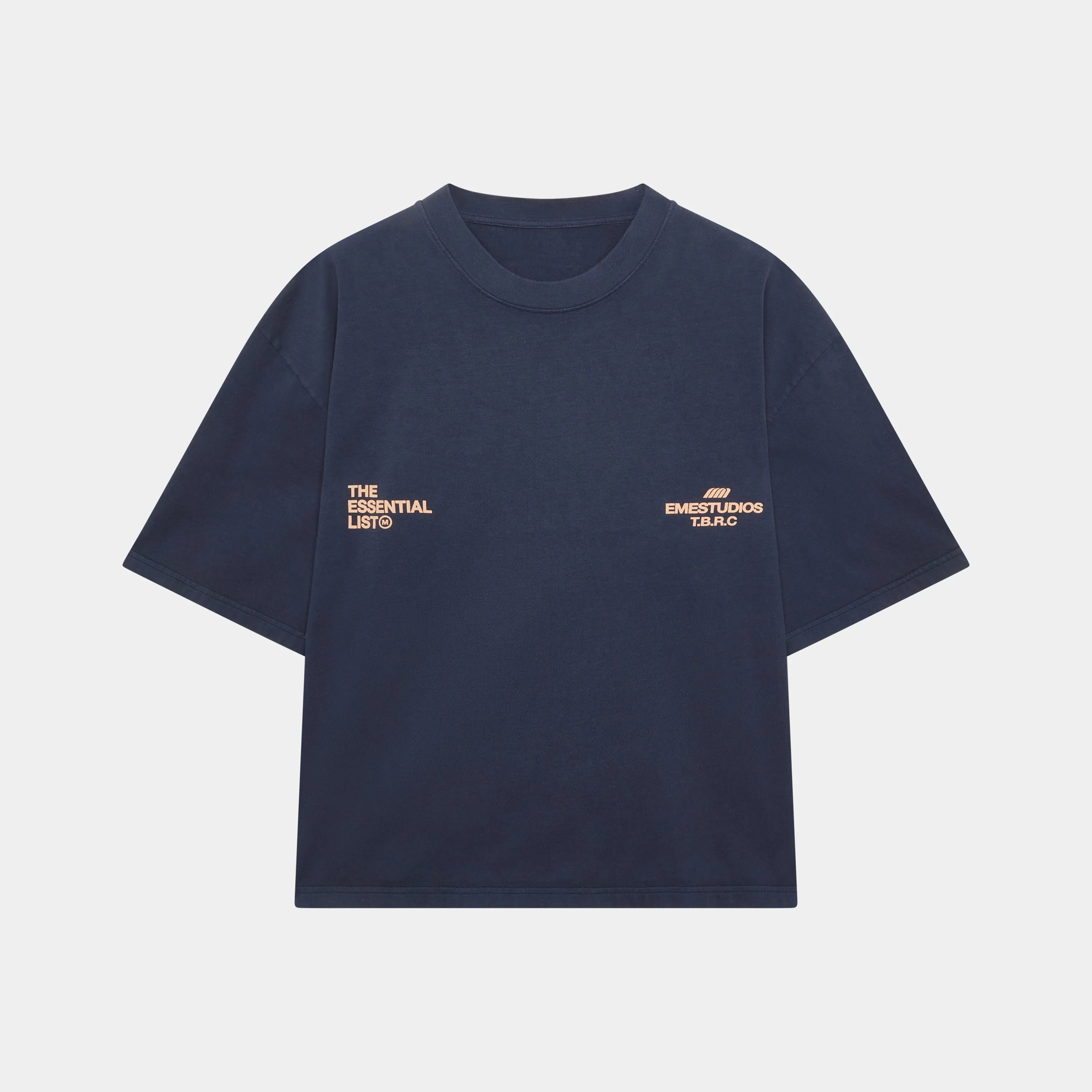 List Navy Oversized Tee