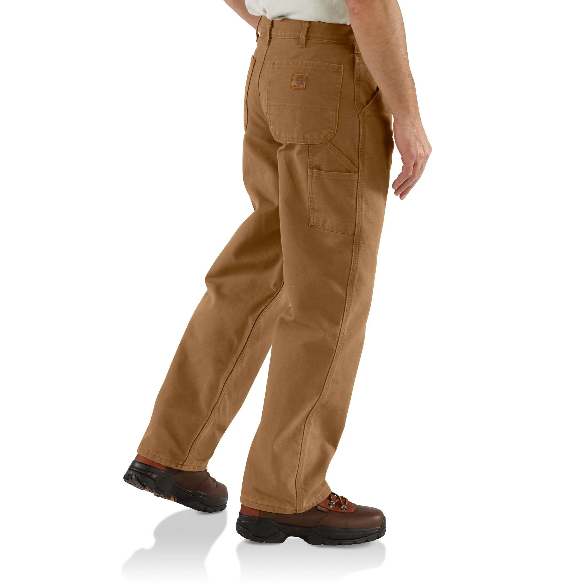 Loose Fit Washed Duck Utility Work Pant