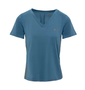 LUCIA SS TEE II BLUE SHADOW