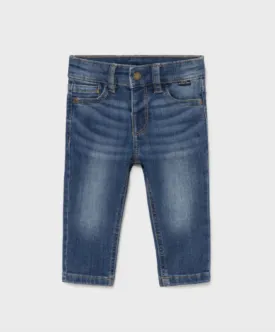 Mayoral Baby and Toddler Boys Medium Blue Slim Fit Denim Pants