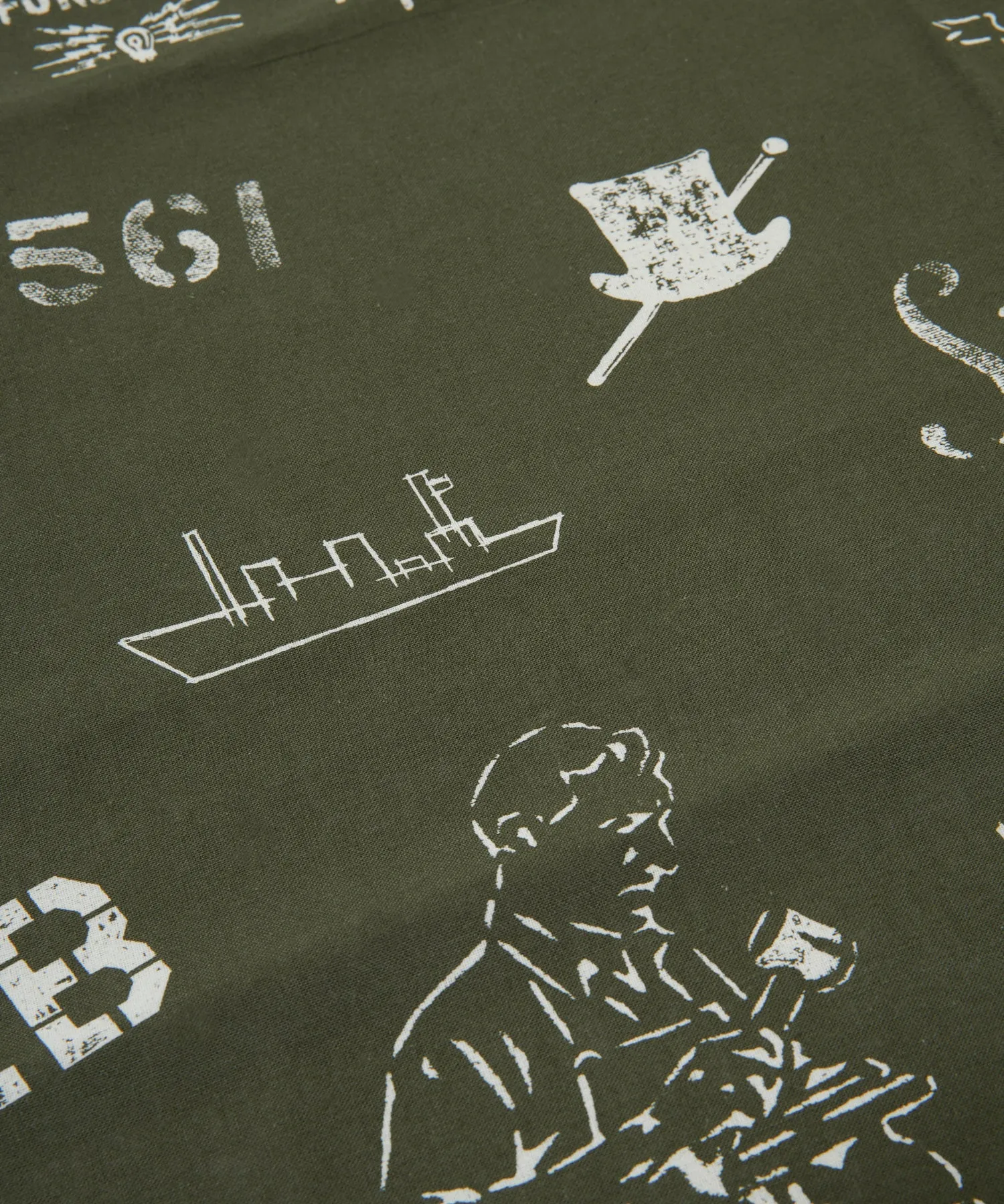 【MEN , WOMEN】ENGINEERED GARMENTS Printed Bandana OR475
