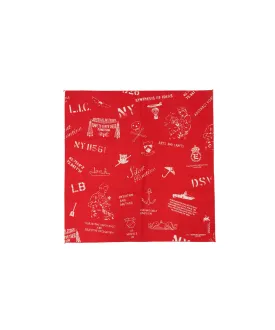 【MEN , WOMEN】ENGINEERED GARMENTS Printed Bandana OR475