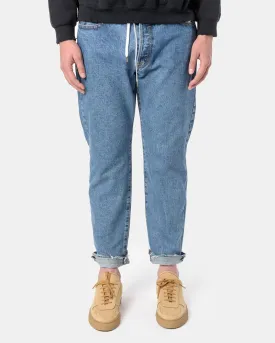 M.G.S. 90's Silhouette Denim Pants in Stonewash