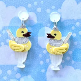 Milkshake 🥛 Ducky - earrings