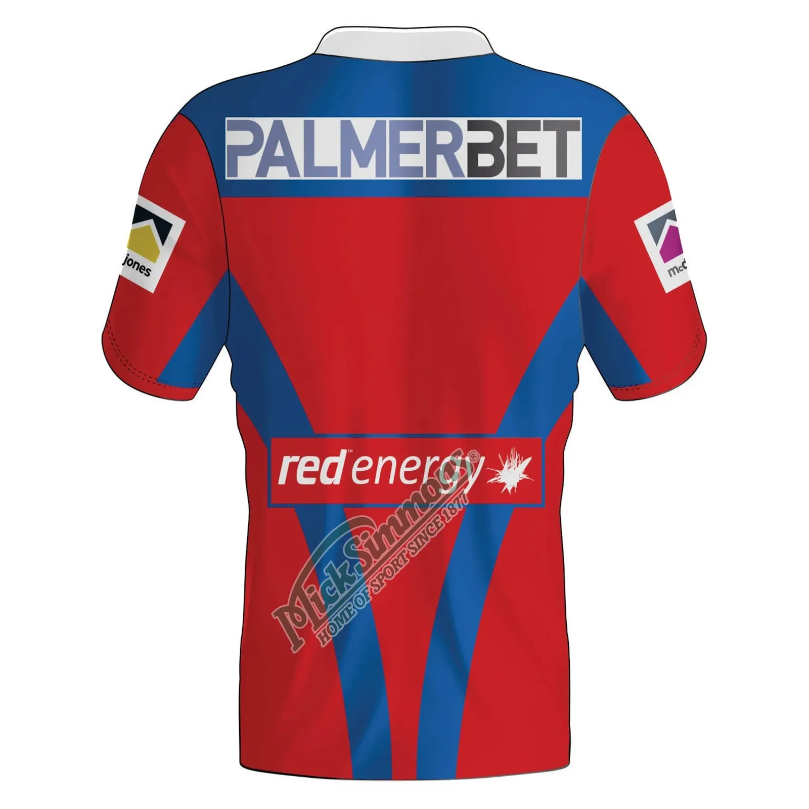 Newcastle Knights 2024 Men's Home Jersey NRL Rugby League by Classic