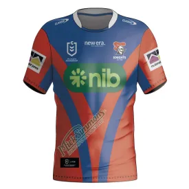 Newcastle Knights 2024 Men's Home Jersey NRL Rugby League by Classic