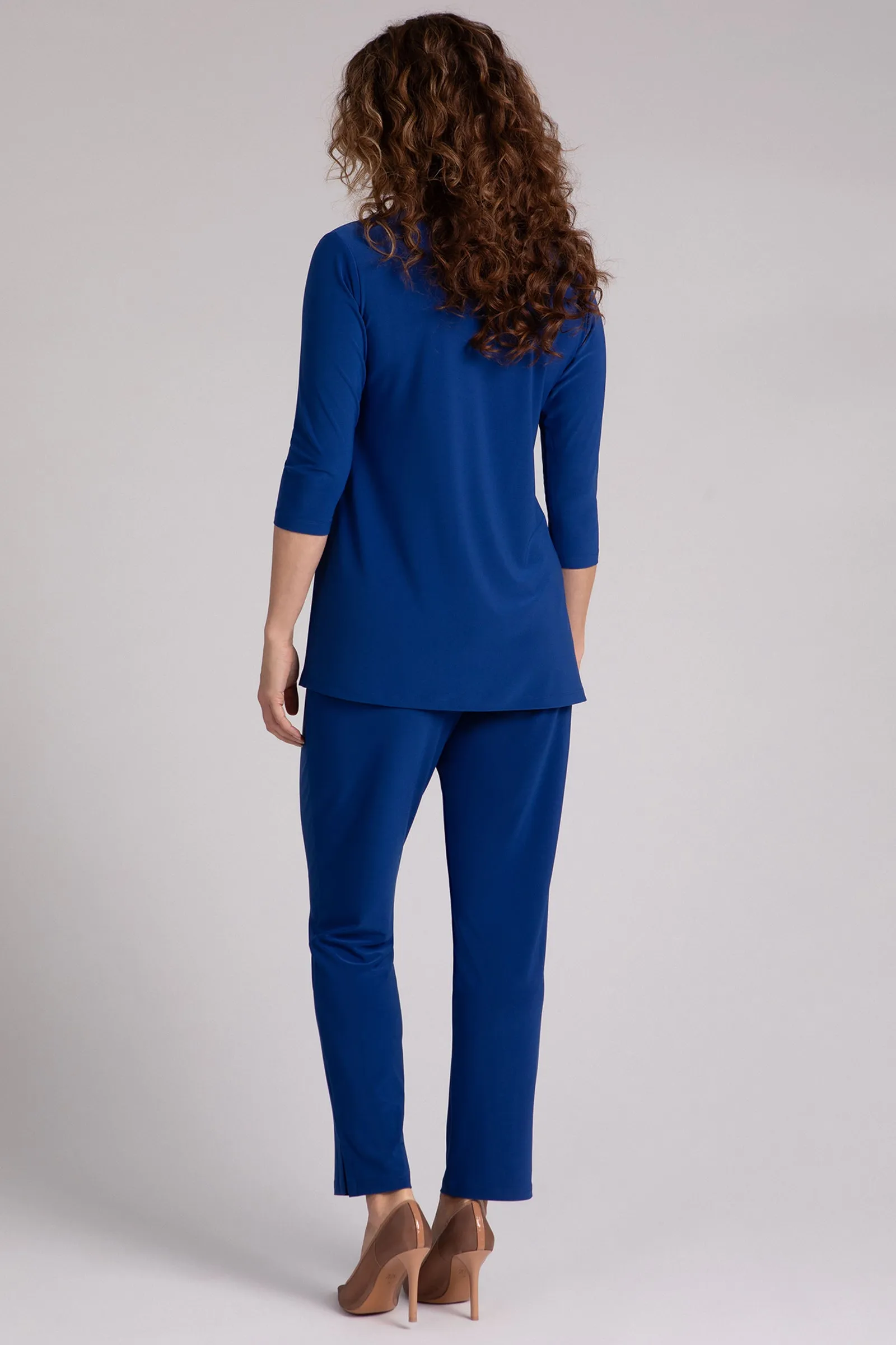 Nu Ideal V-Neck Tunic Plus | Twilight