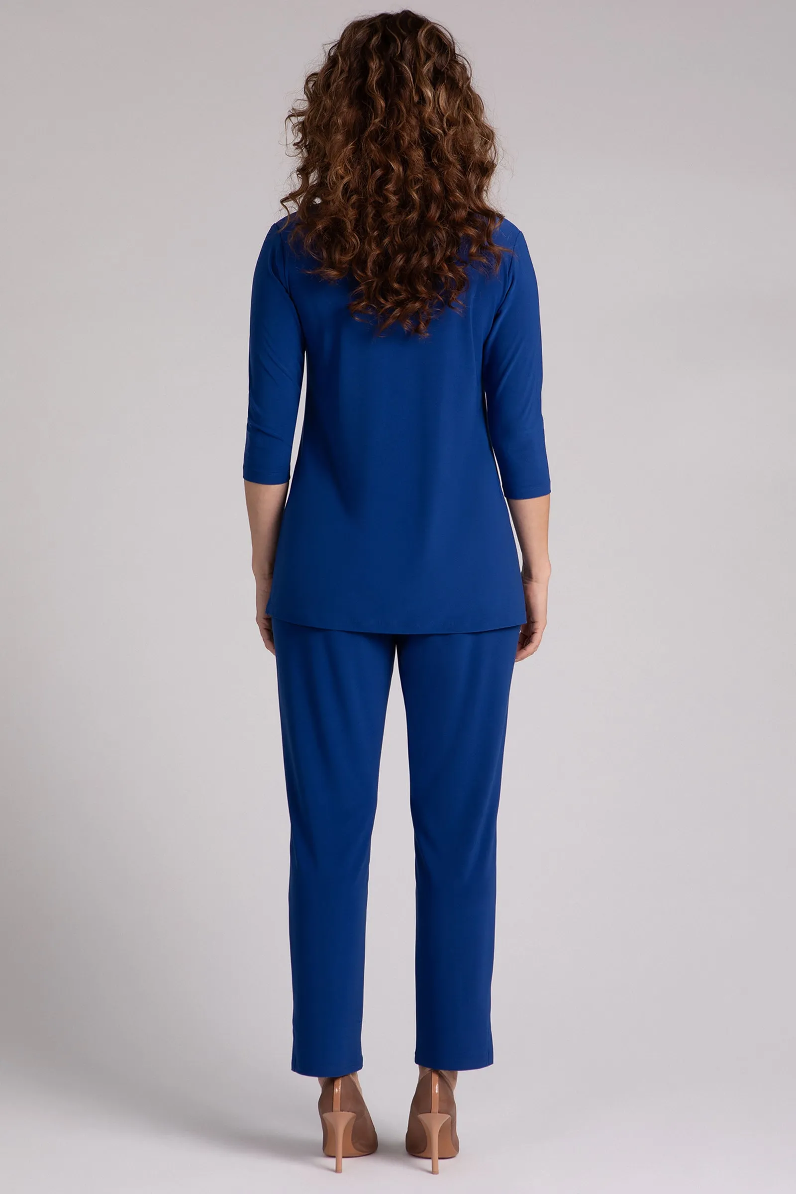 Nu Ideal V-Neck Tunic Plus | Twilight