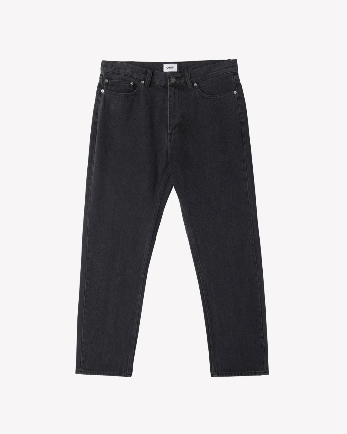 Obey BENDER DENIM - FADED BLACK