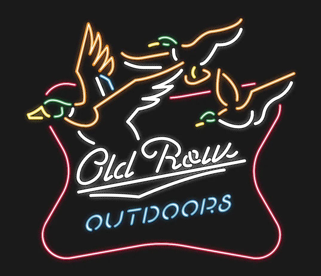 Old Row Outdoors Neon Duck Pocket Tee