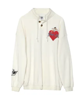 On The Edge V2 Thermal Henley Crewneck