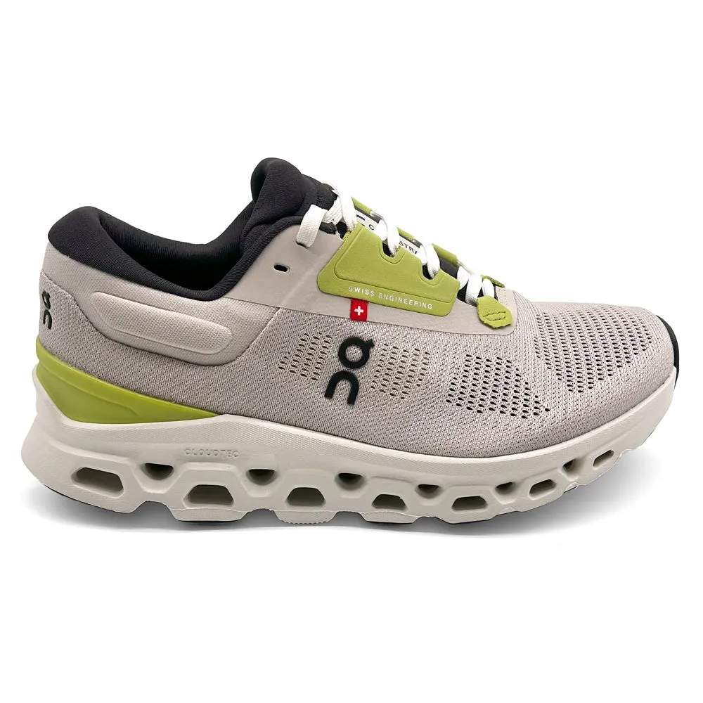 Womens Cloud Stratus 3 - Pearl Ivory Running Shoes