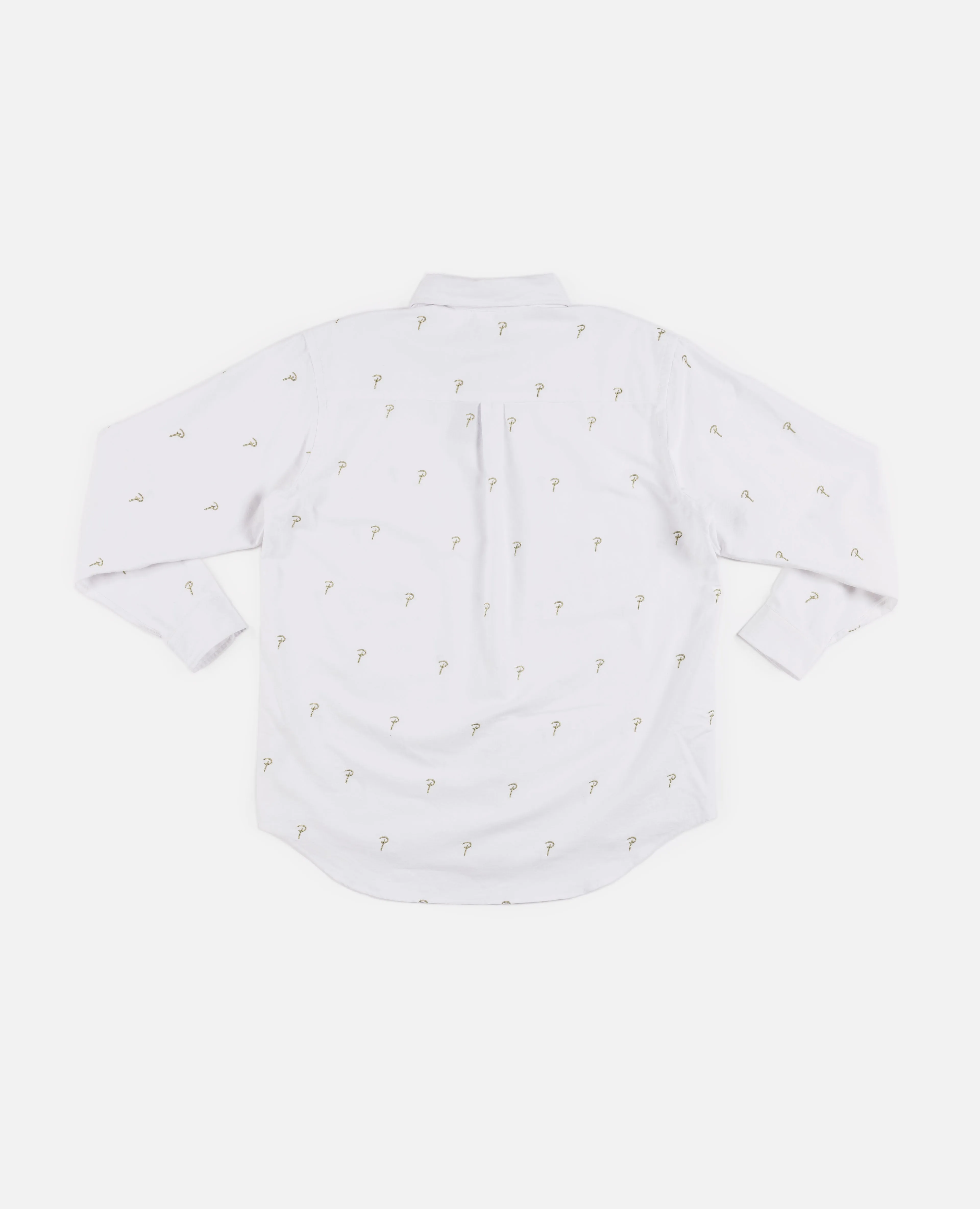 Patta Oxford Longsleeve Shirt (White)