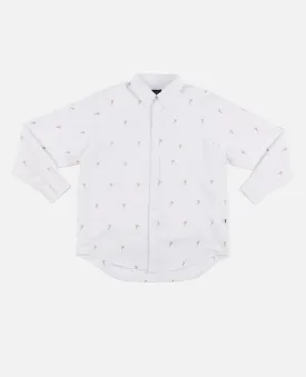 Patta Oxford Longsleeve Shirt (White)