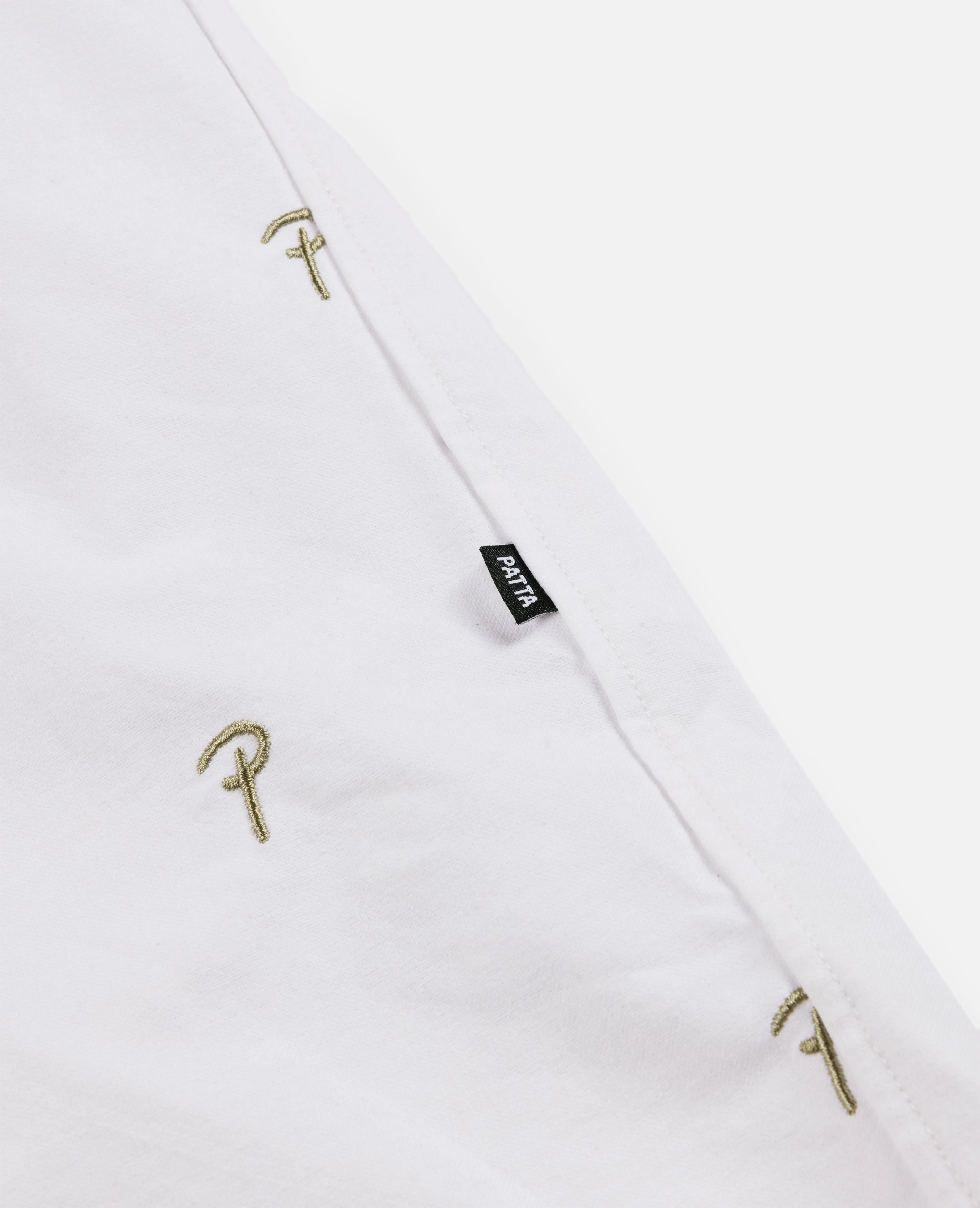 Patta Oxford Longsleeve Shirt (White)
