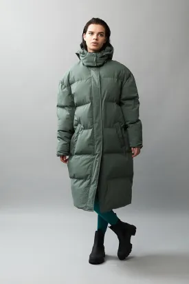 PHOEBE B PADDY AW22 FADED GREEN