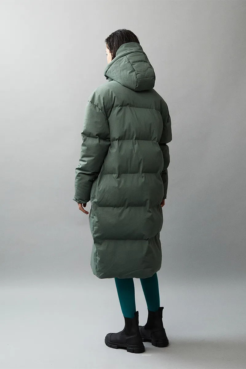 PHOEBE B PADDY AW22 FADED GREEN