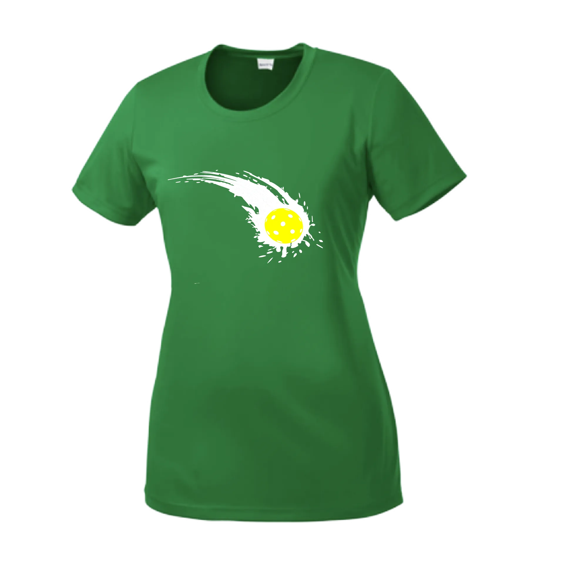 Pickleball Impact | Women’s Short Sleeve Crewneck Athletic Shirts | 100% Polyester
