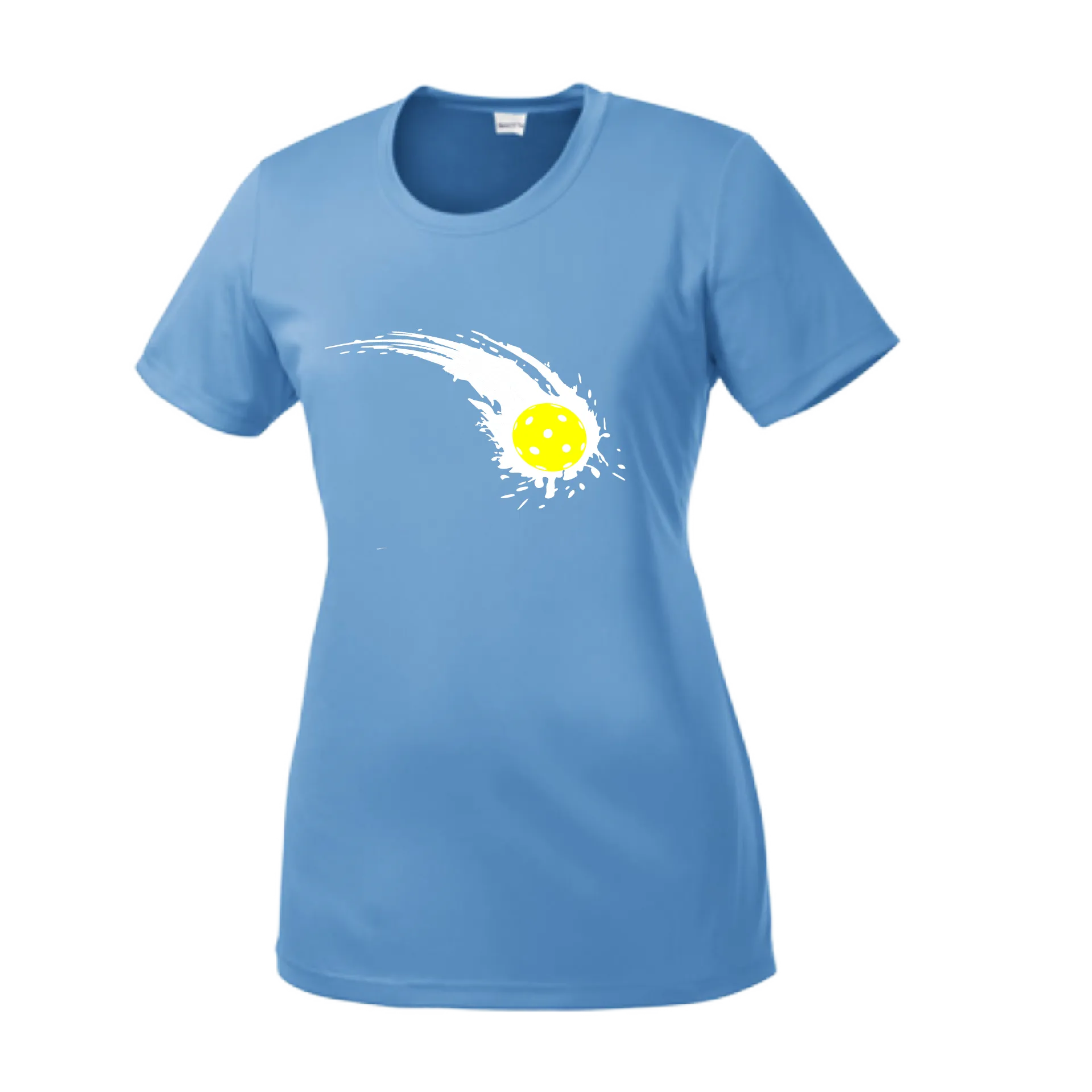 Pickleball Impact | Women’s Short Sleeve Crewneck Athletic Shirts | 100% Polyester
