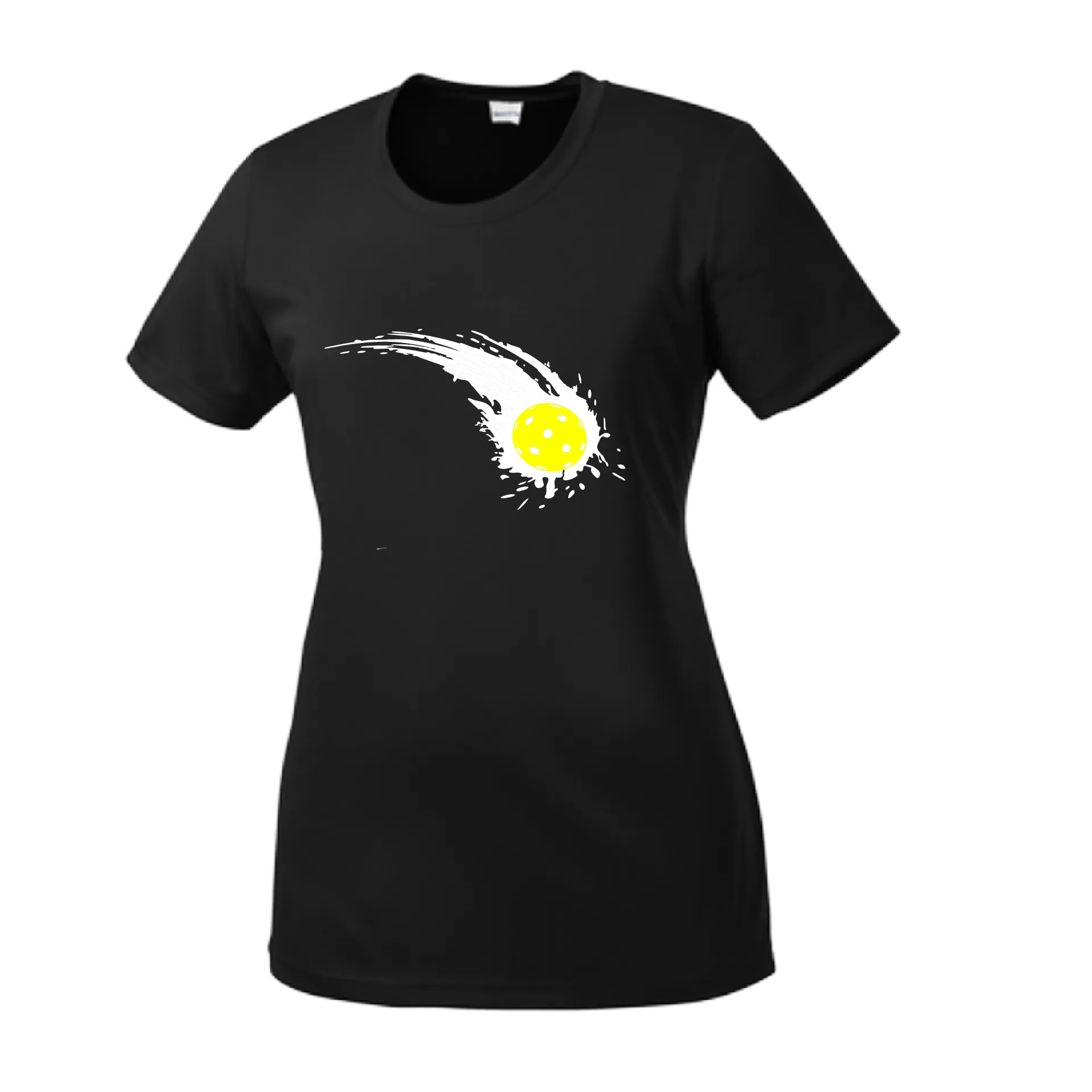 Pickleball Impact | Women’s Short Sleeve Crewneck Athletic Shirts | 100% Polyester
