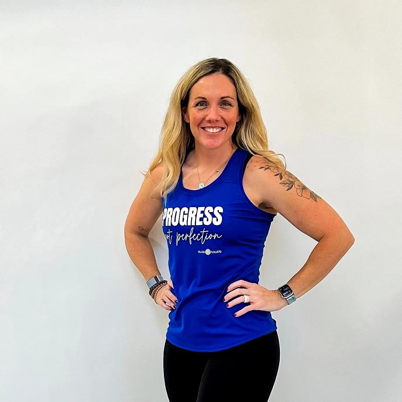 Progress Not Perfection Racerback Tank