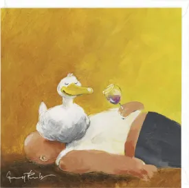 "A Sitting Duck" Greeting Card
