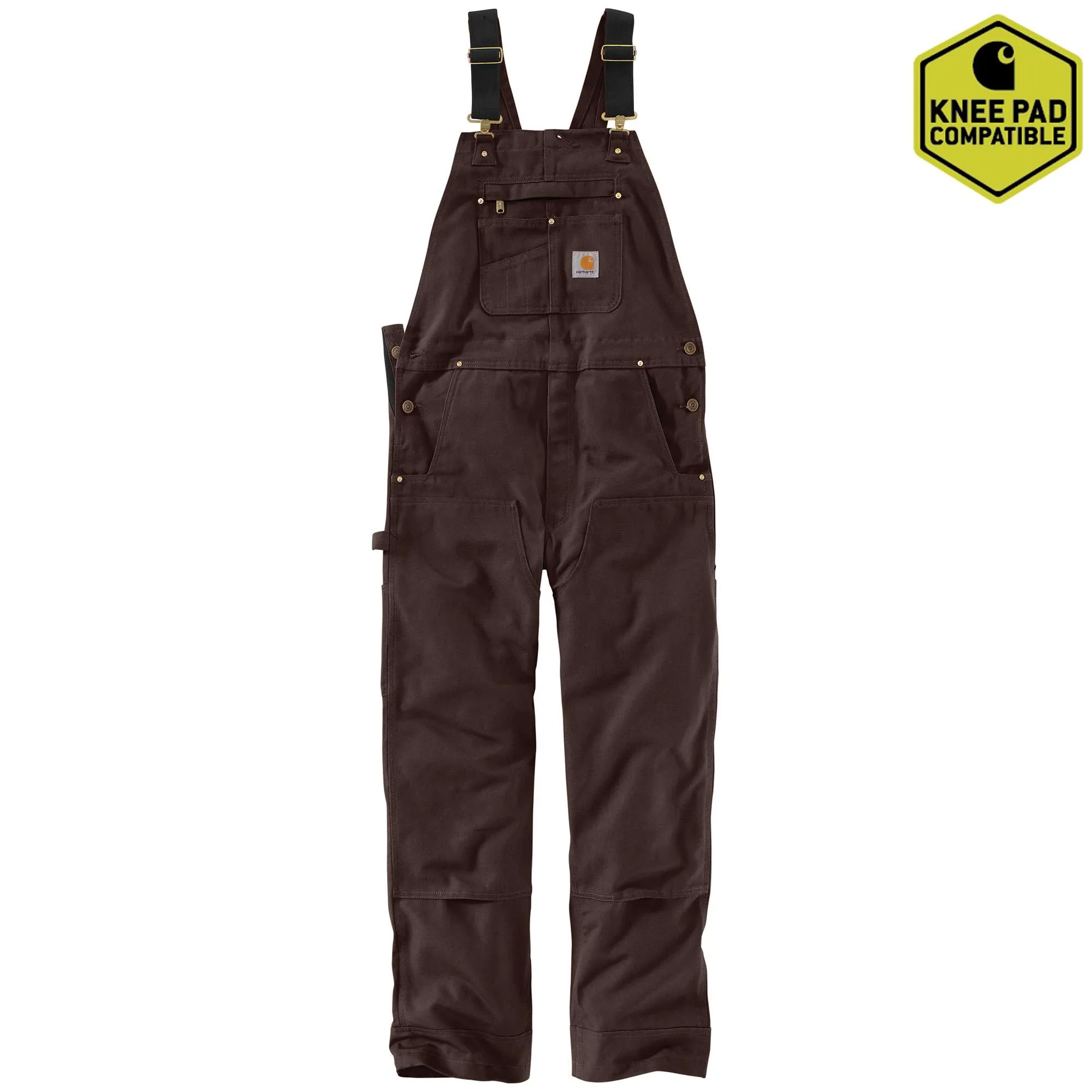 Relaxed Fit Duck Bib Overall