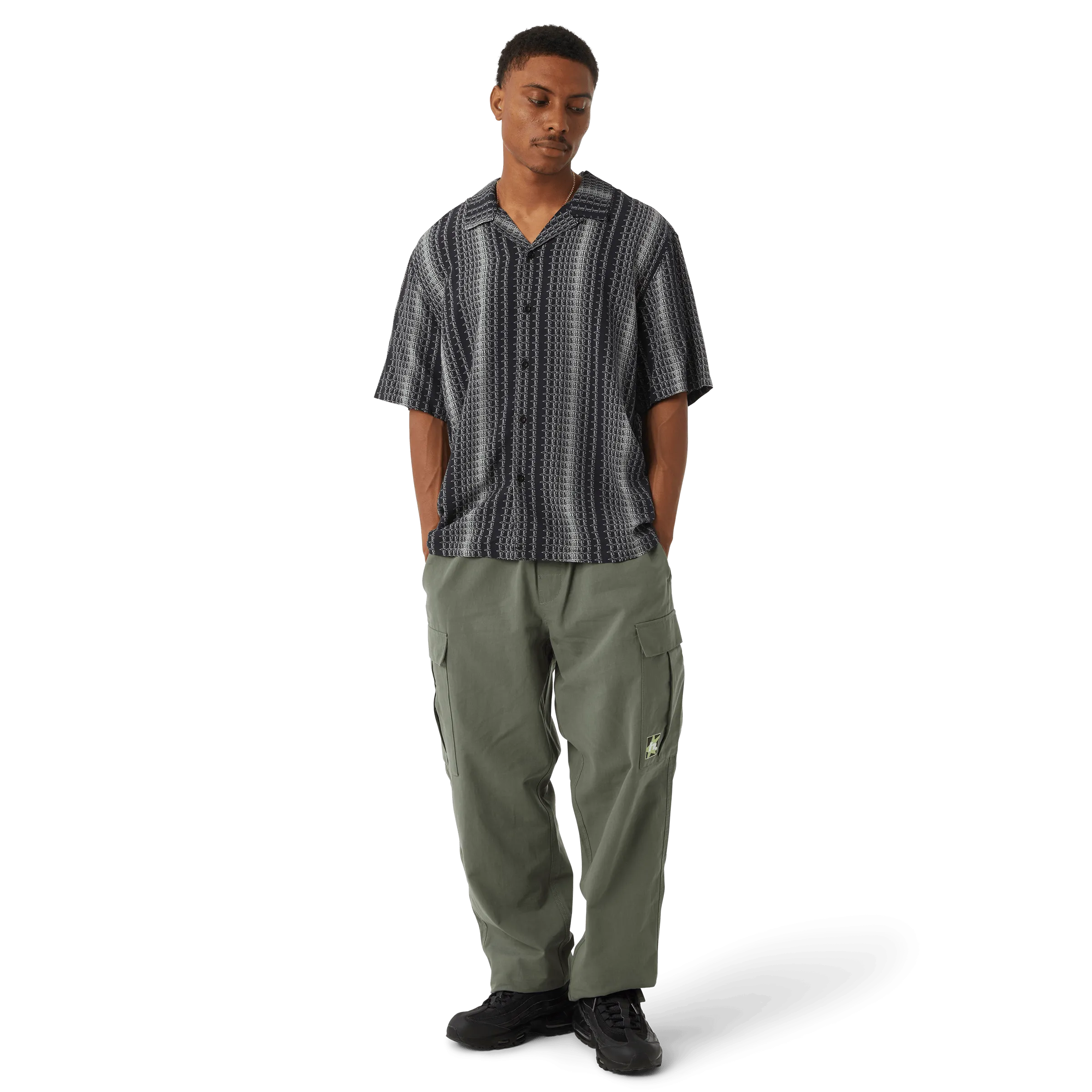 Script Stripe Resort Shirt