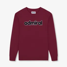 Stamford Chenille Sweatshirt - Burgundy