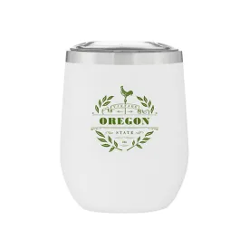 Stemless Stainless Steel Powder Coated Wine Cup Oregon Vintage