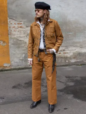 Sugar Cane, Work Pants 13oz, Brown Duck Canvas
