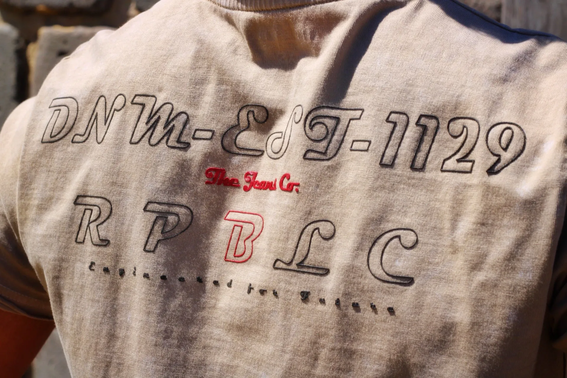 T-Shirts Men's #SPRAYED - TAUPE