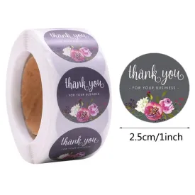 Thank You For Your Business Stickers 500pcs/Roll