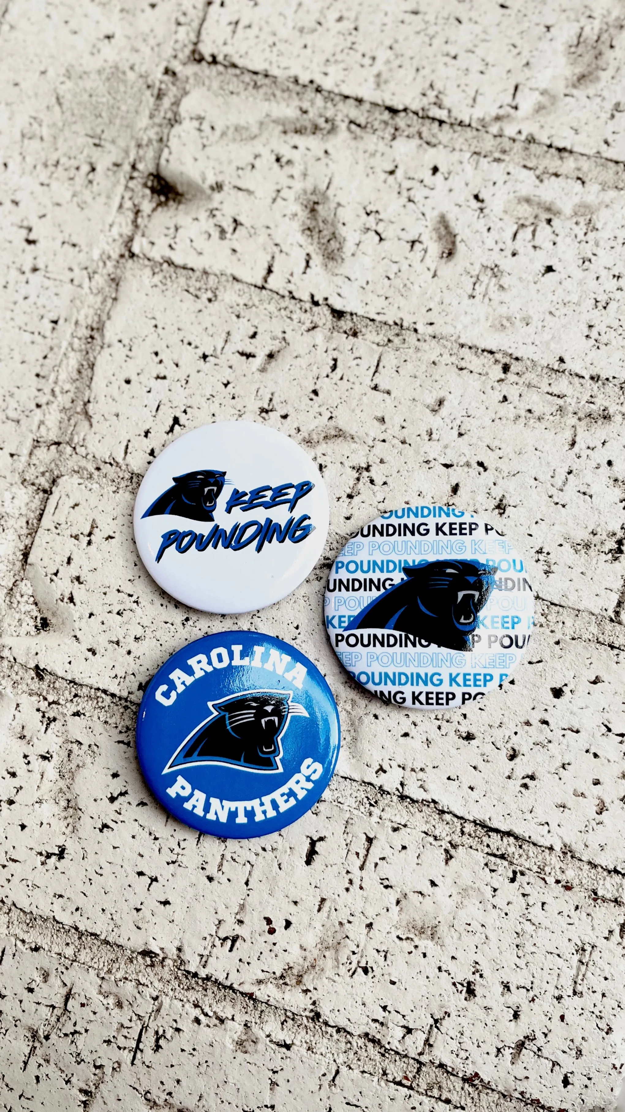 The Carolina Panther Pins