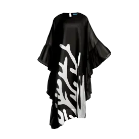 THE CORALIA LUCAYES KAFTAN-BLACK