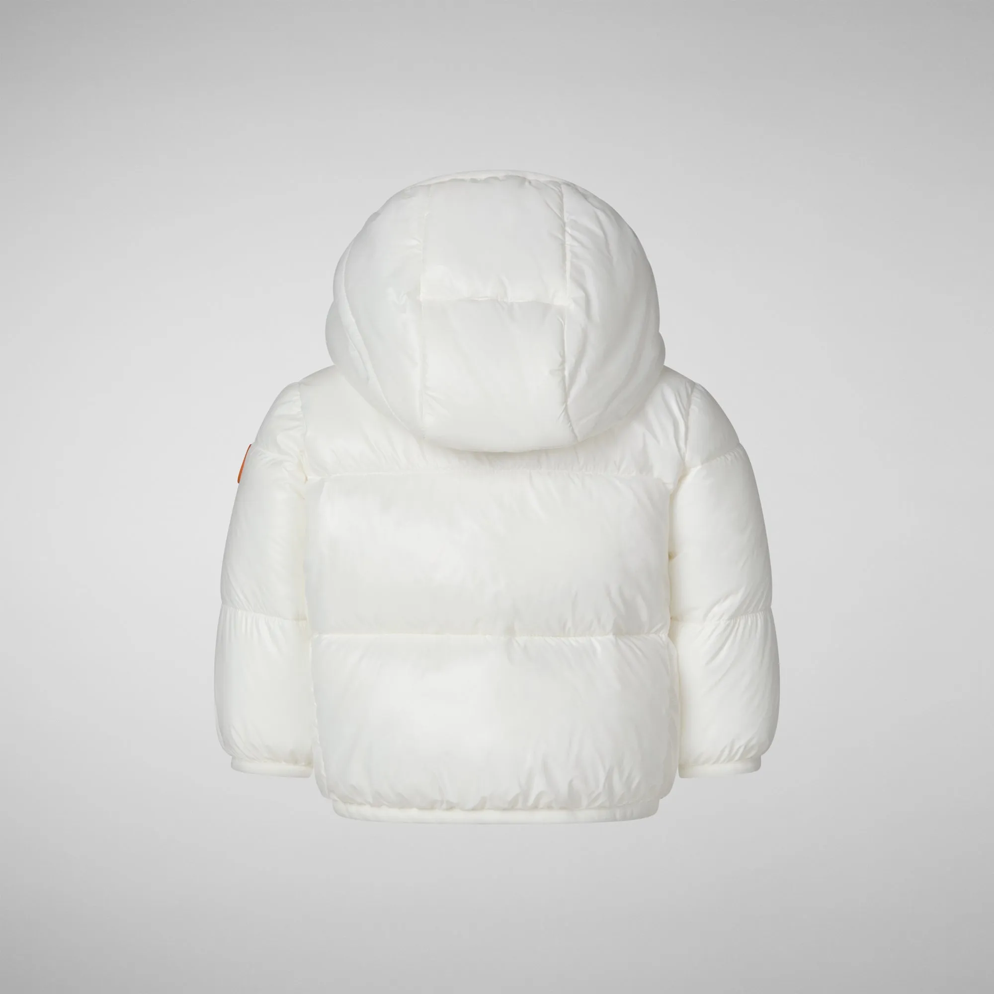 Unisex kids' animal free puffer jacket Jody in off white